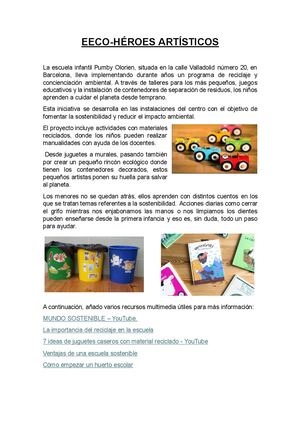 ECO-HÉROES ARTÍSTICOS