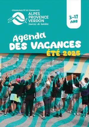 Agenda des Vacances Été 2025 CCAPV
