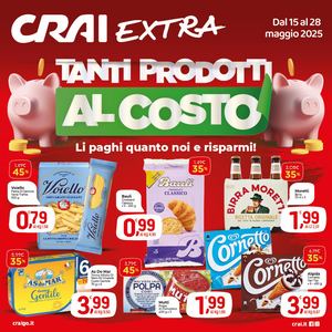Volantino Crai Codè Extra San Francesco dal 15 al 28 maggio