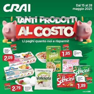 Volantino Crai Regina dal 15 al 28 maggio