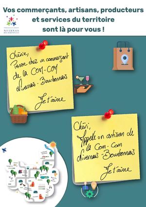 Livret 2025 commerçants, artisans, producteurs et services du territoire