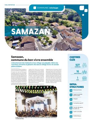 Commune à la loupe SAMAZAN S20-2025