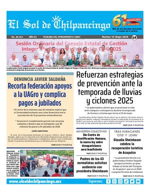 El Sol De Chilpancingo 13 Mayo 2025 Compressed
