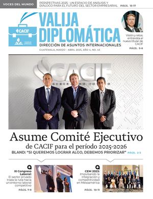 Valija Diplomática marzo y abril 2025