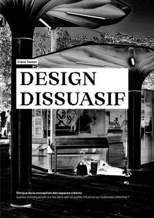 DESIGN DISSUASIF - MÉMOIRE - CLAIRE TESSON