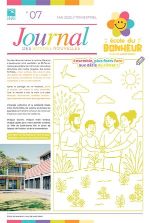 Journal des bonnes nouvelles #7 I Mai 2025