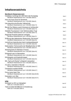 Pressespiegel Bb Noen 20250514