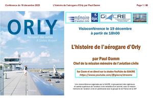 2023 12 Histoire De L'aérogare D'Orly Par Paul Damm Présentation