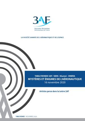 2025 05 Document Fourni Par Bruno Chanetz, Fascicule Mystère Et Enigmes De L'aeroanautique
