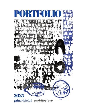 Portfolio 2025 | Cristofoli Gaïa