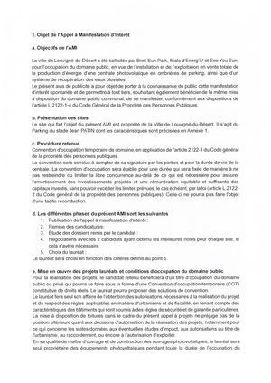 dossier Installation d'Ombrières Photovoltaïques