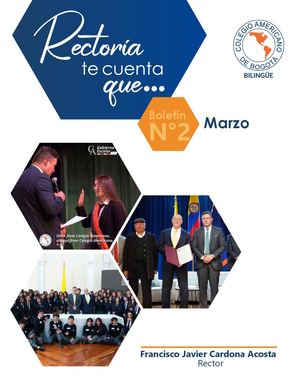 Boletín "Rectoría te cuenta que..." Marzo 2025