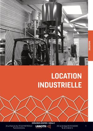 Catalogue Location Industrielle Lamotte GMP