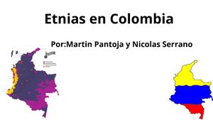 Etnias En Colombia
