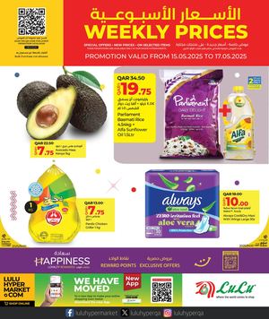 Weekly Prices (15 05 2025)