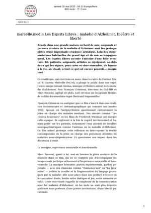 Web1 Marcelle Media Les Esprits Libres _ Maladie D'Alzheimer, Théâtre Et Liberté-10052025
