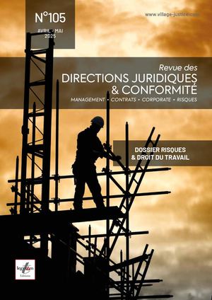 Revue des Directions Juridiques & Conformité N°105