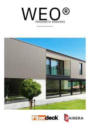 Weo montavimo instrukcija