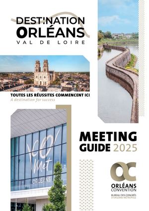 Meeting Guide de la Destination Orléans Val de Loire 2025