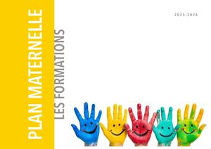 Catalogue Formations Plan Maternelle 2025-2026