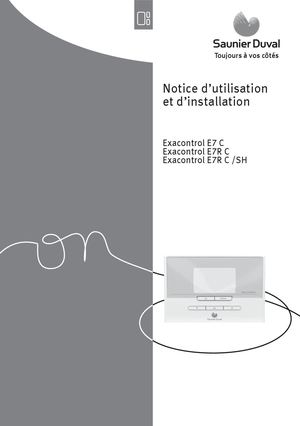 Notice d'utilisation Chaudière - mai 2025