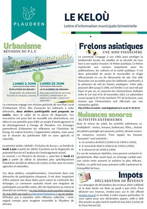 Kélou Mai Juin 2025 A4