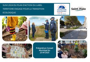Rapport Developpement Durable 2024 - Suivi plan d'action du Label Territoire Engagé Pour La Transition Ecologique