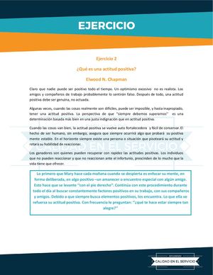 ¿Qué es una actitud positiva?