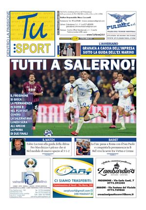 Tu Sport n. 410 del 16/05/2025