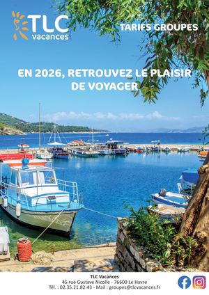 Catalogue voyages étrangers TLC Vacances 2026