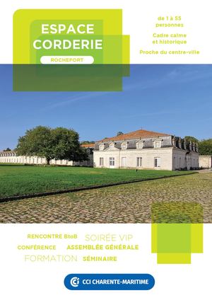 Espace Corderie - Location de salle, bureaux, amphi... à Rochefort