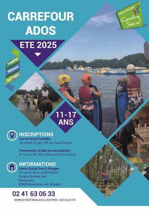 Plaquette Carrefour Ados 2025