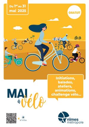 Mai à vélo 2025 sur Nîmes Métropole