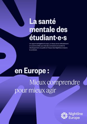 La santé mentale des étudiant·e·s en Europe : Mieux comprendre pour mieux agir