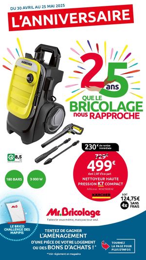 L'anniversaire Mr.Bricolage 2025