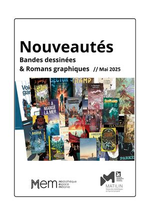 Nouveautés BD & romans graphiques // Mai 2025