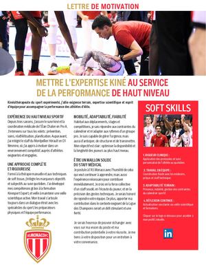 Lettre Motivation Hugo Milon