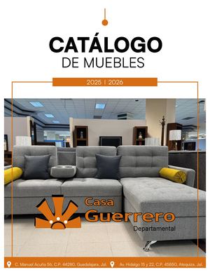 Catálogo Muebles 2025 Casa Guerrero