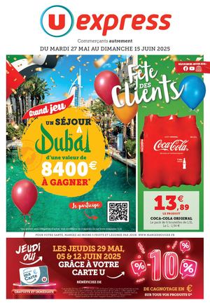 CATALOGUE DU 27 MAI AU 15 JUIN - U EXPRESS