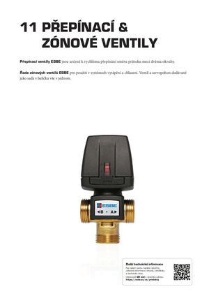 CZ-ESBE Data Sheets Catalogue CZ Ver A Chapter 10
