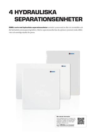 SV-ESBE Data Sheets Catalogue 2025 SE Ver A Chapter 4