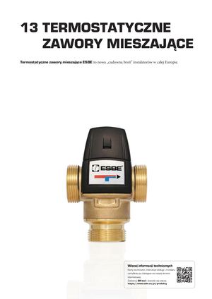 PL-ESBE Data Sheets Catalogue PL Chapter 12 TERMOSTATYCZNE ZAWORY REGULACYJNE
