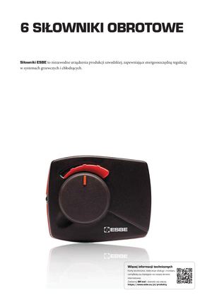 PL-ESBE Data Sheets Catalogue PL Chapter 5 SIŁOWNIKI OBROTOWE
