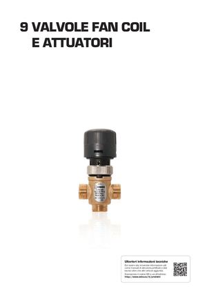IT-ESBE Data Sheets Catalogue IT Chapter 8 VALVOLE PER FAN COIL E ATTUATORI