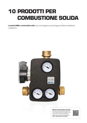 IT-ESBE Data Sheets Catalogue IT Chapter 9 PRODOTTI PER COMBUSTIONE SOLIDA