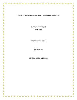 Cartilla catedra de minuto de Dios 01