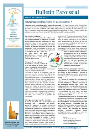 Bulletin Mai / Juin 2025