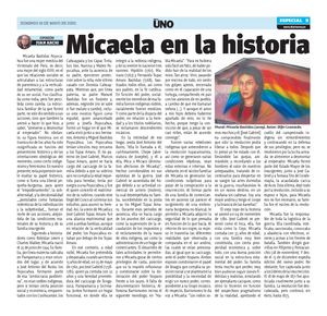 2025 05 18 Diario Uno 9 Micaela En La Historia