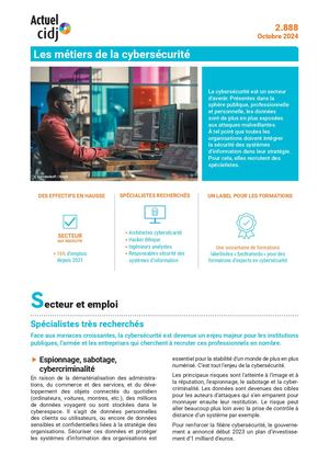 2 888 24 Les Metiers De La Cybersecurite
