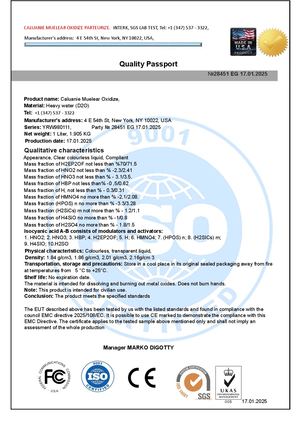 Quality Passport Caluanie Muelear Oxidize Parteurize